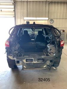 Body repairs in progress Body repairs in progress