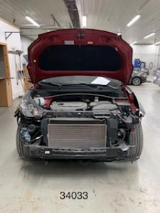 Body repairs in progress Body repairs in progress