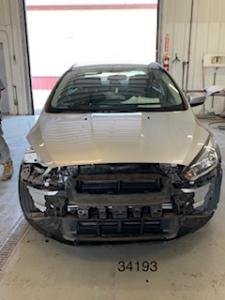 Body repairs in progress Body repairs in progress
